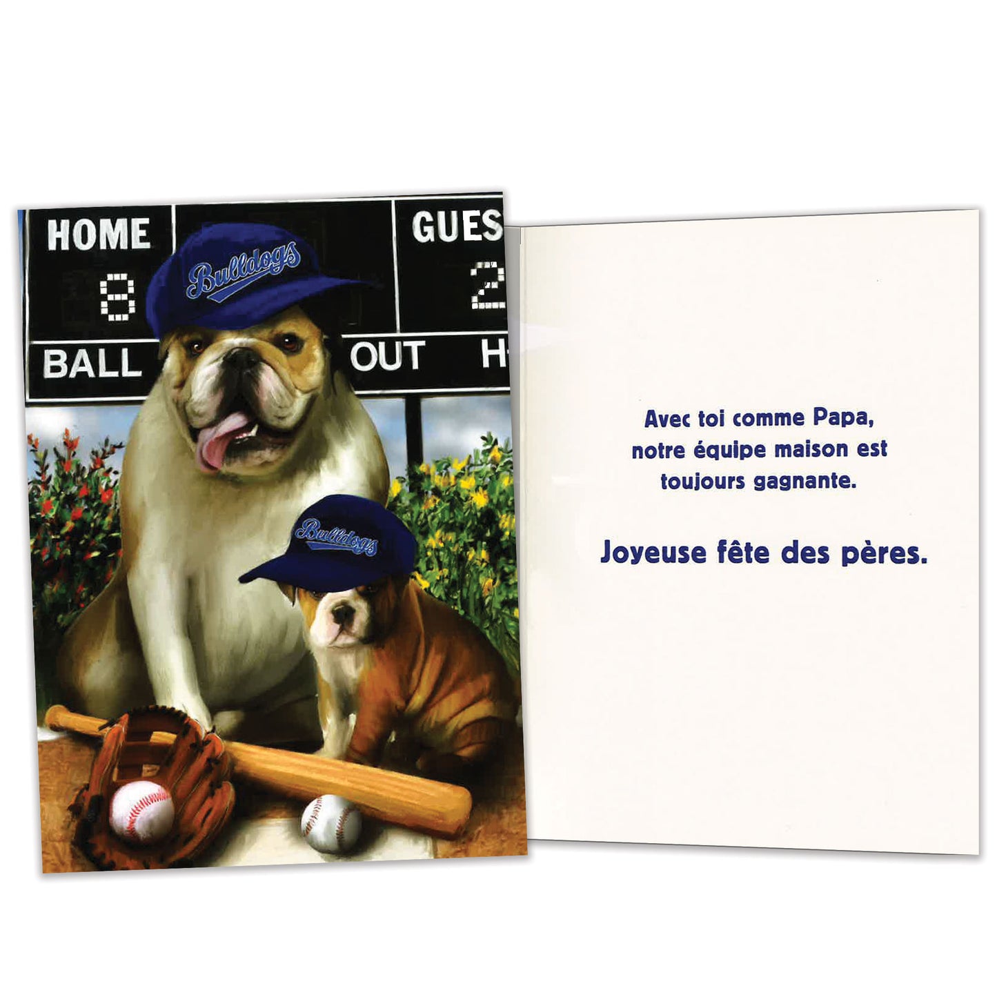Carte Fête des Pères Play Ball
