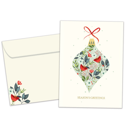 Elegant Ornament Holiday Card