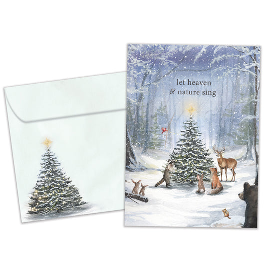 Heaven and Nature Holiday Card