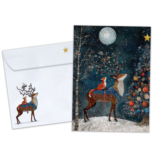 Starry Wonder Holiday Card