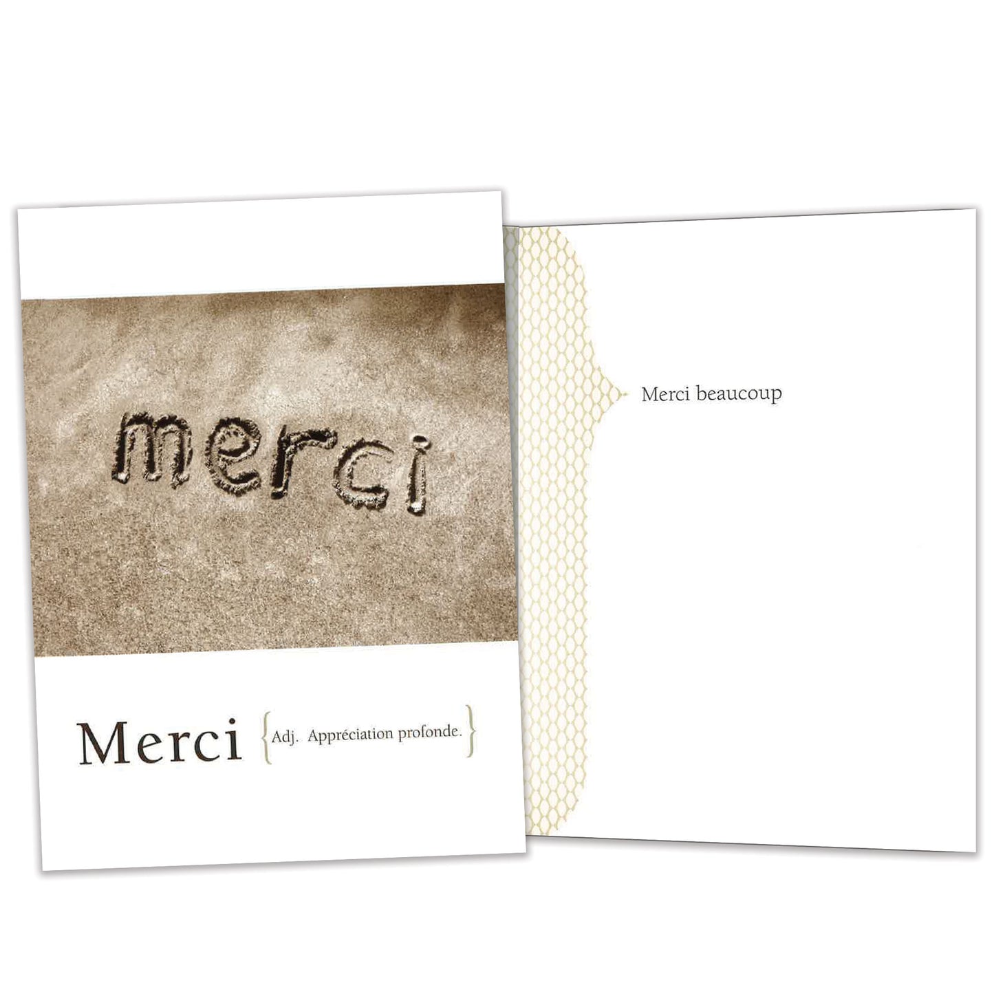 Carte Merci Reconnaissant