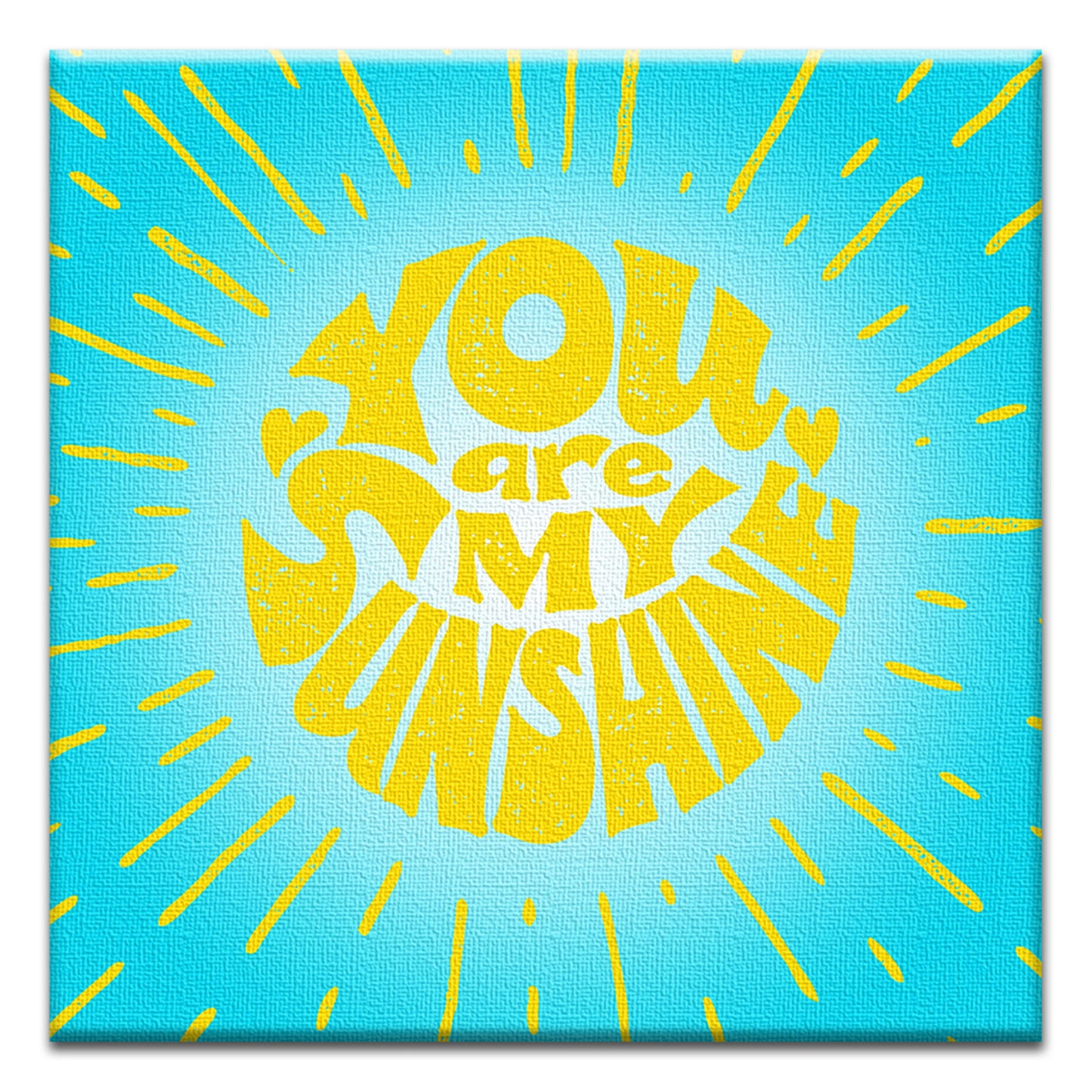 My Sunshine Thumb-Tack Canvas Card