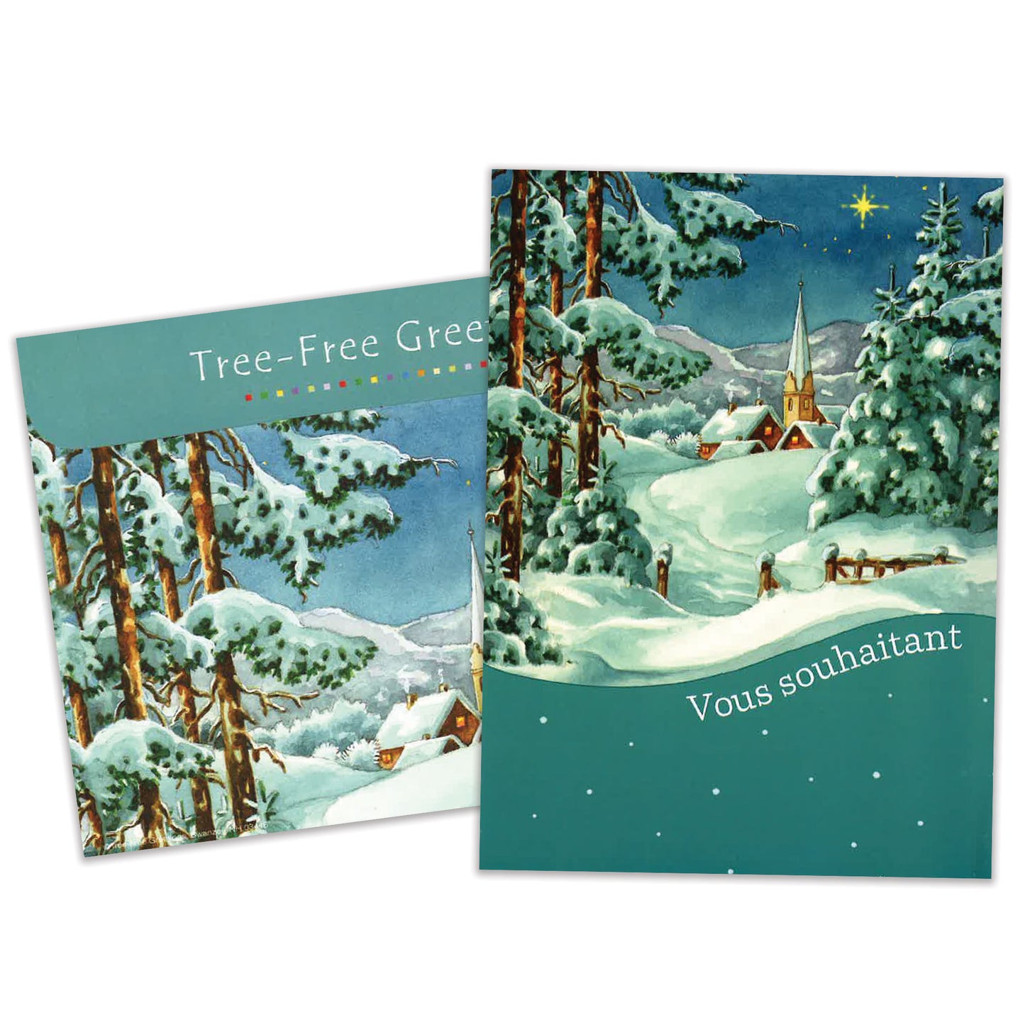 Carte Noël Merveilles D'Hiver