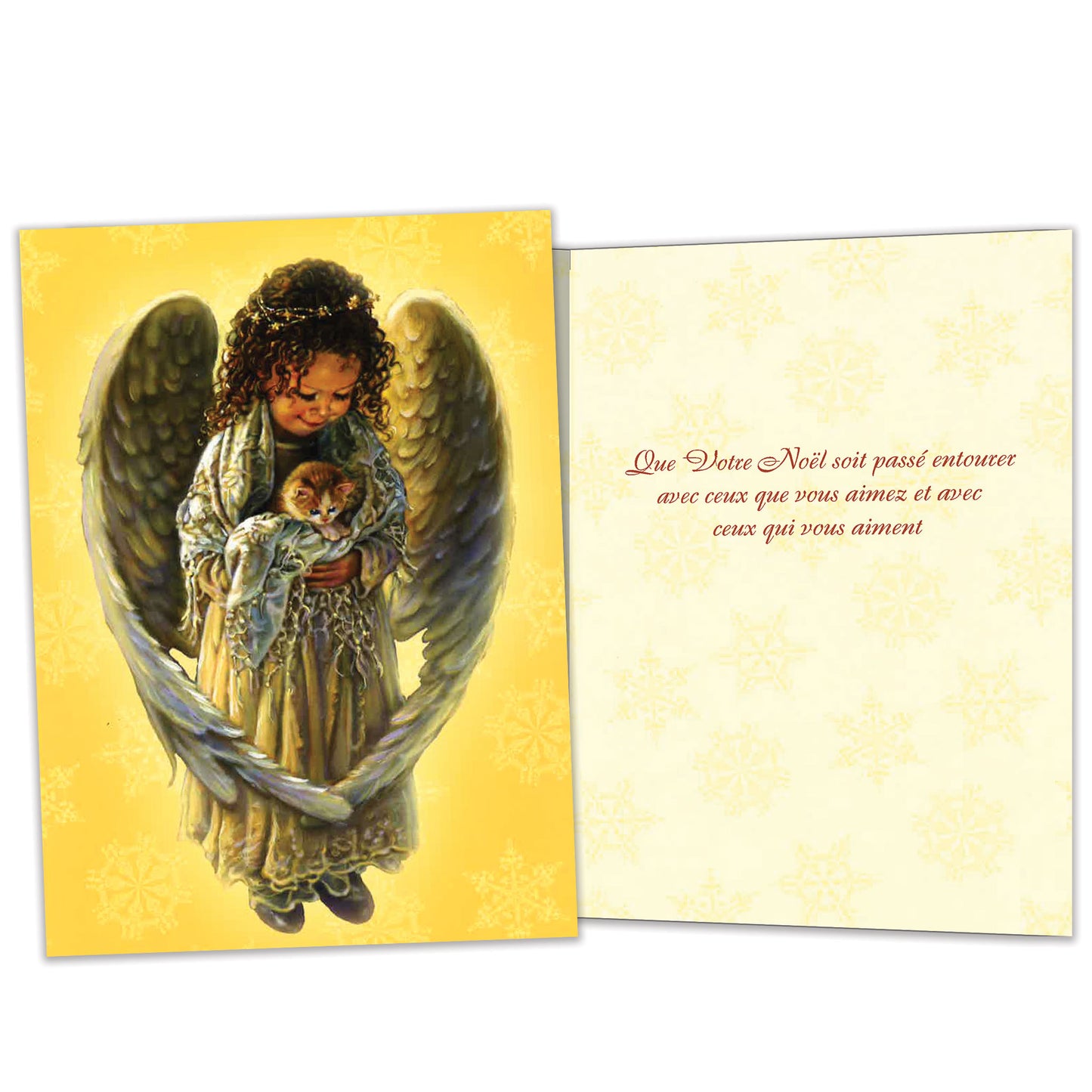 Carte Noël À l'abri du Frois