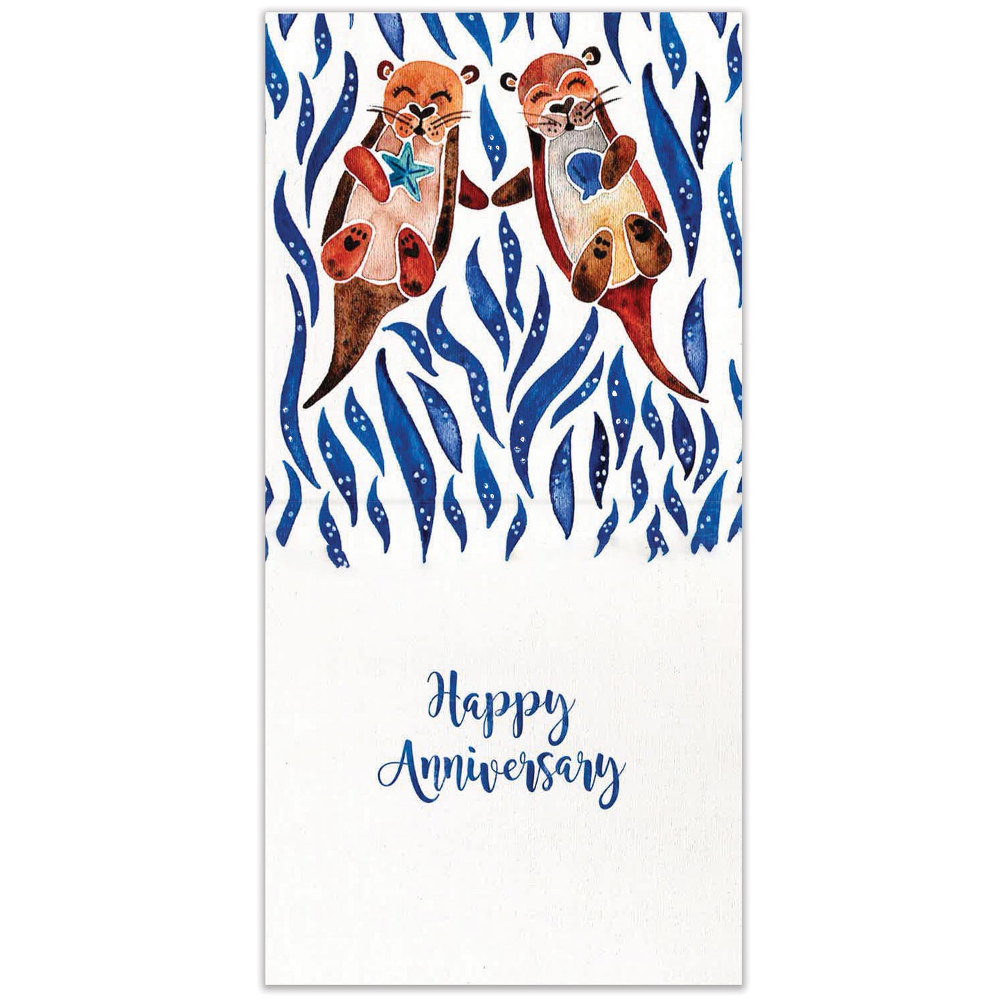 Otter Joy Thumb-Tack Canvas Card