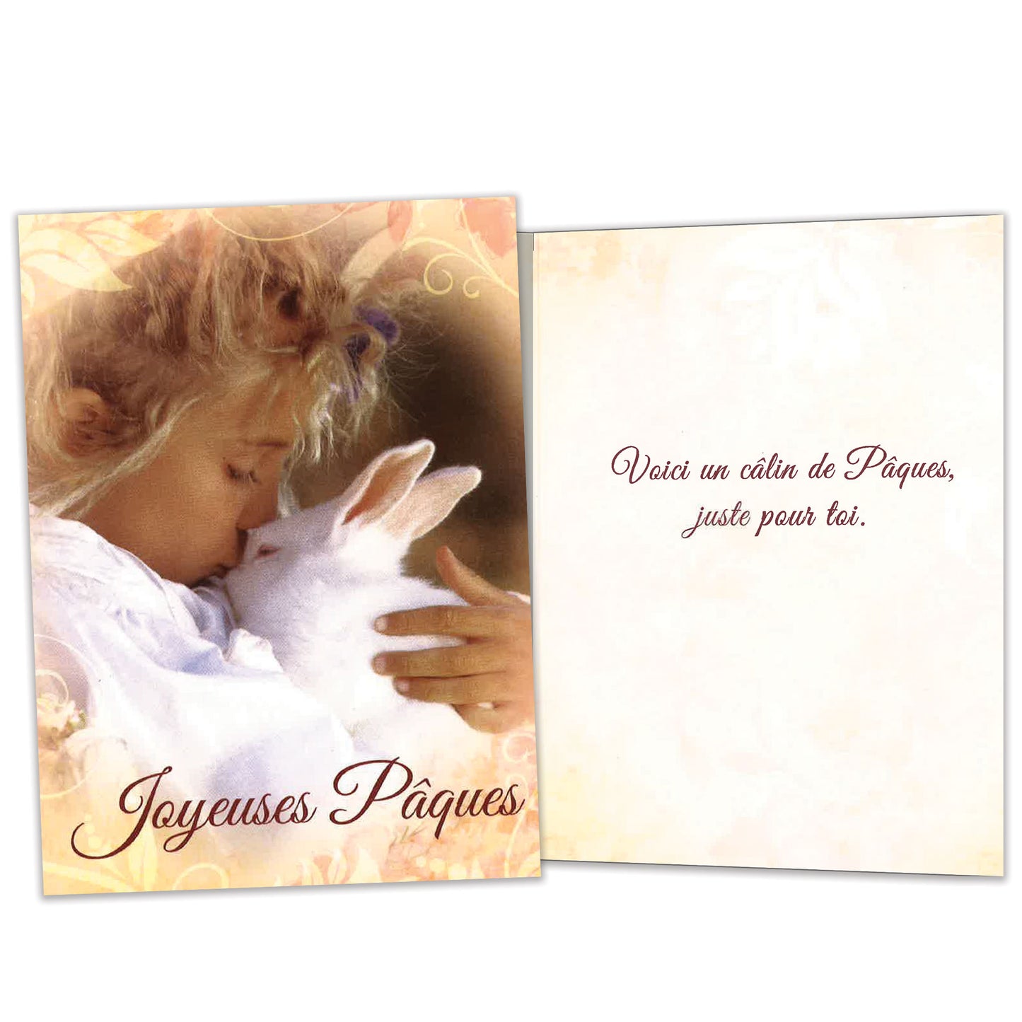 Carte Pâques Cuddle Pâques