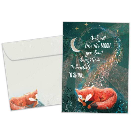 Fox Brightness Support & Encouragement Card