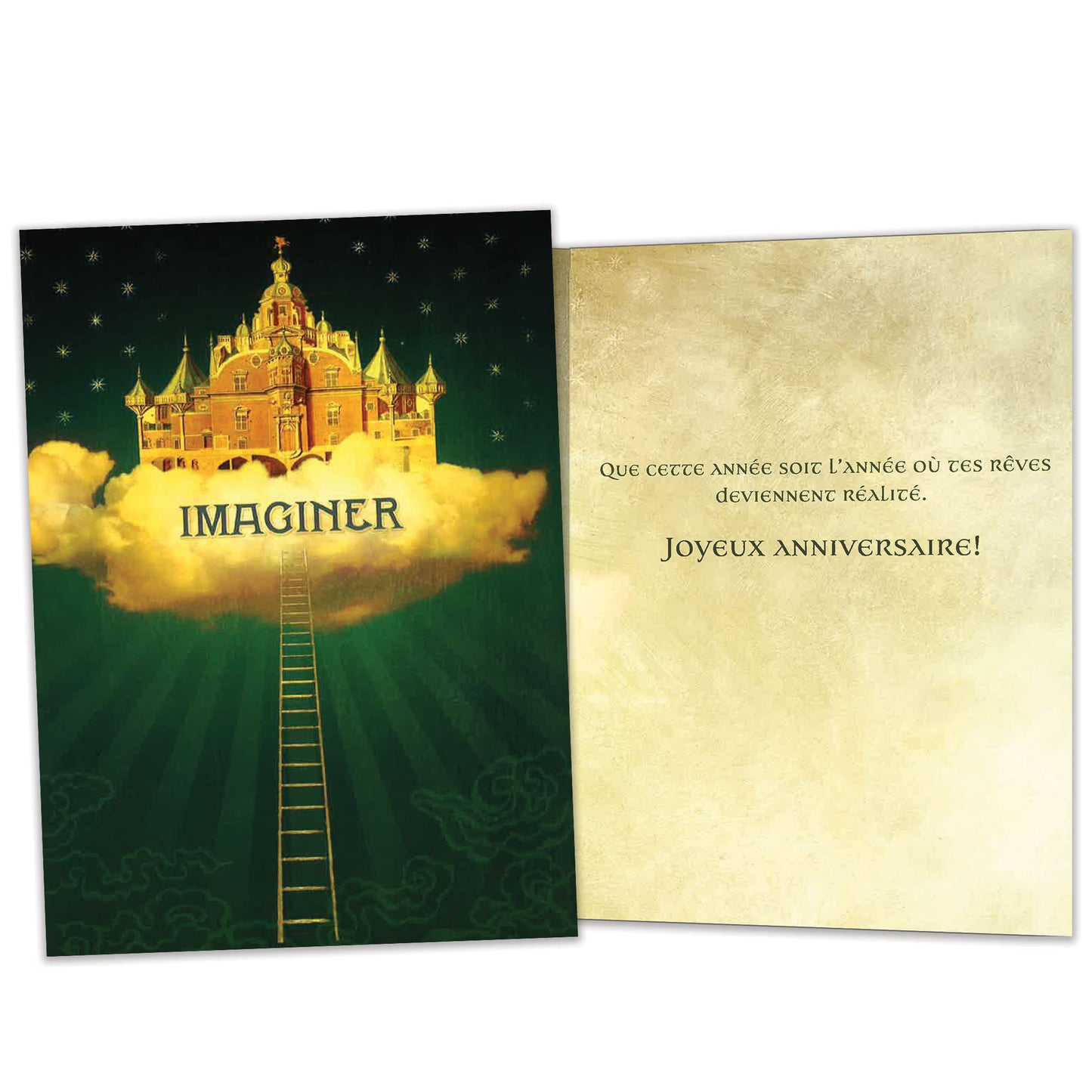 Carte bonne fête Imaginer