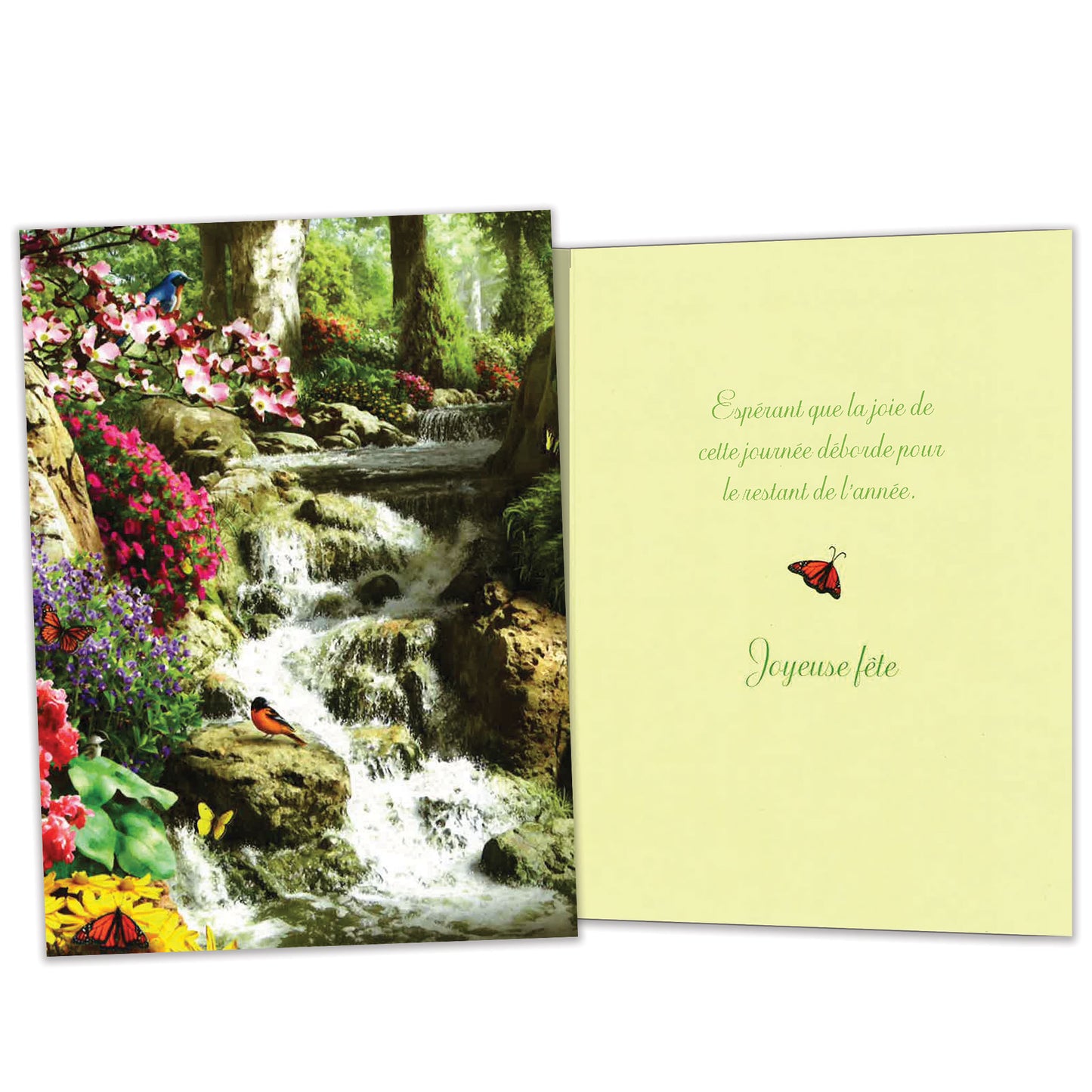 Carte bonne fête Le bonheur se répand