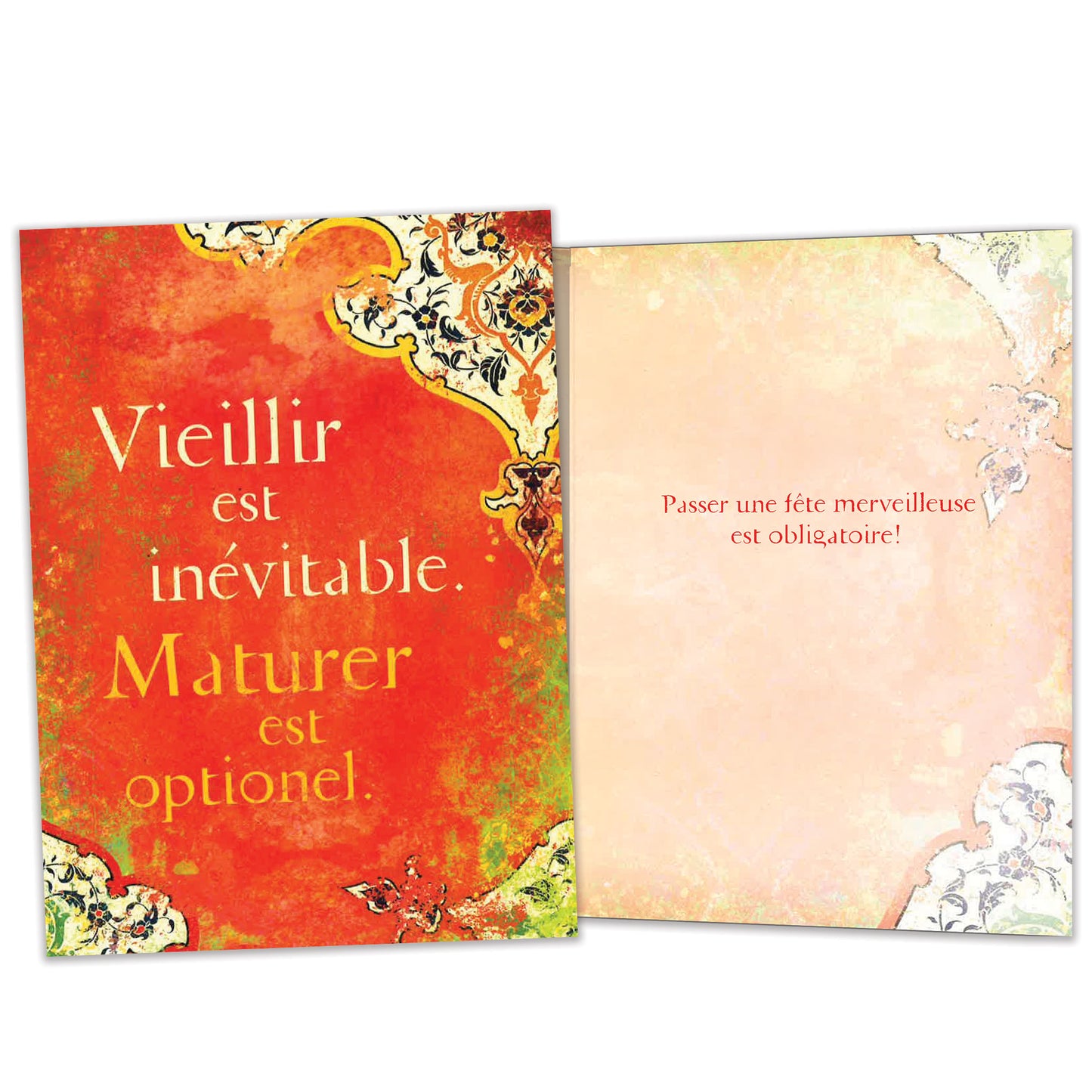 Carte bonne fête Obligatoire