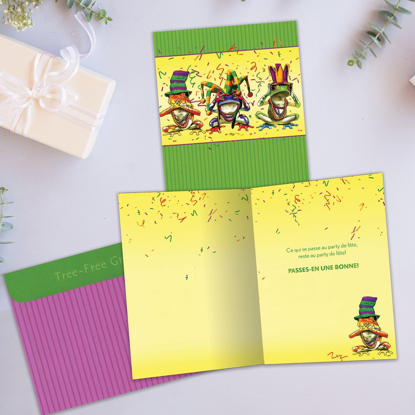 Carte bonne fête Notre secret