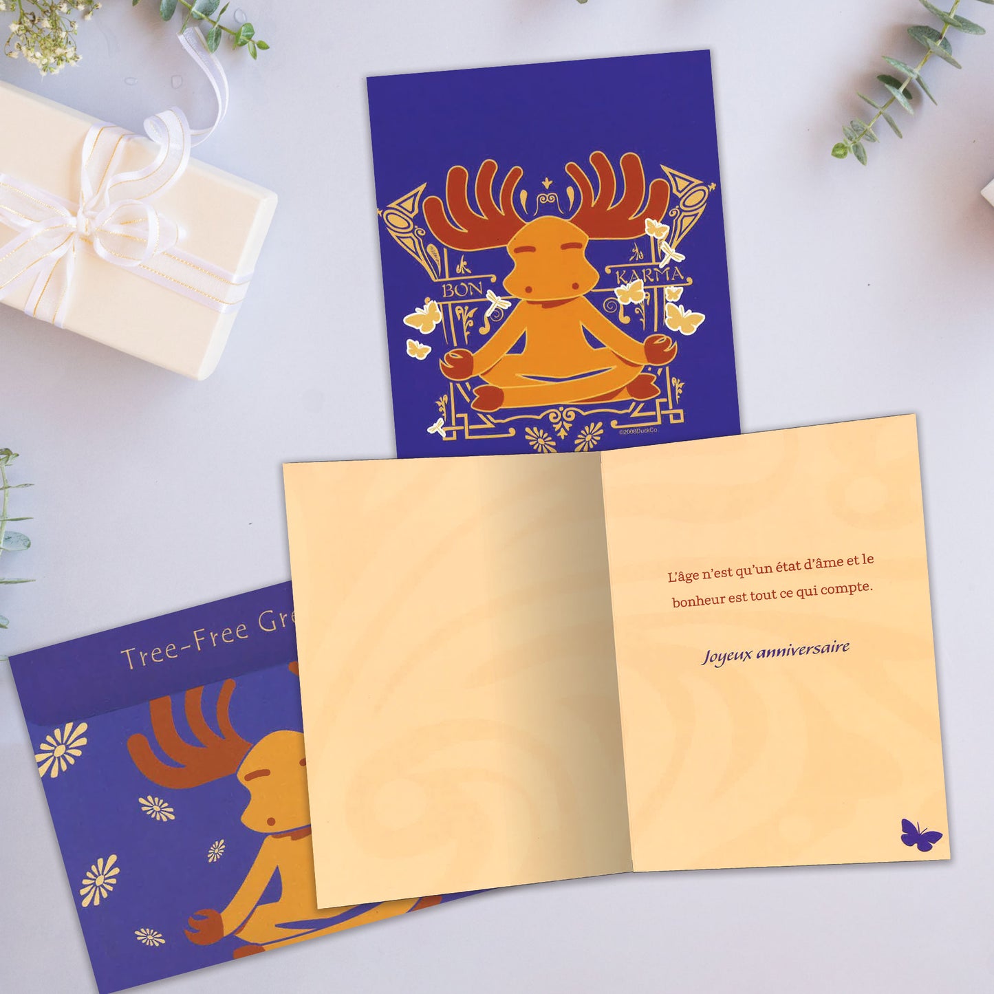 Carte bonne fête Original Karma