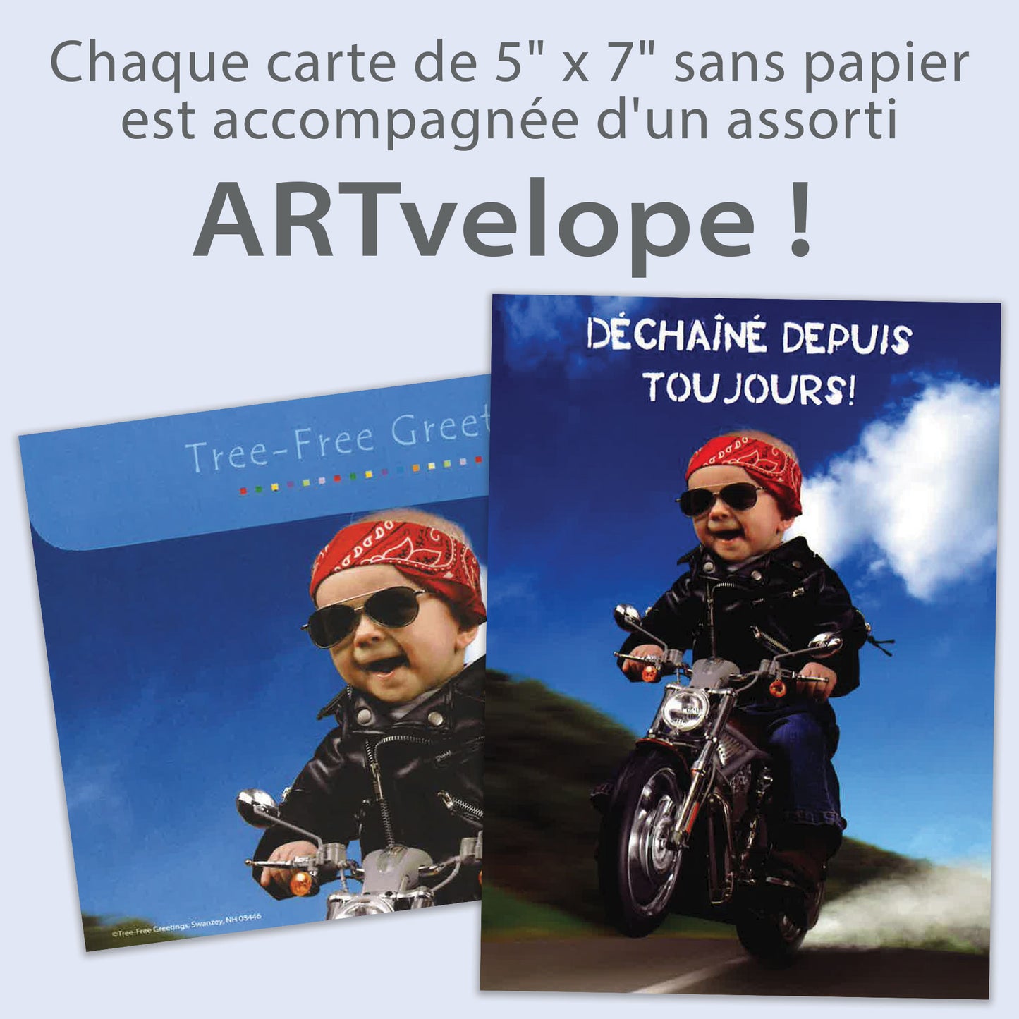 Carte bonne fête déchaîne depuis toujours