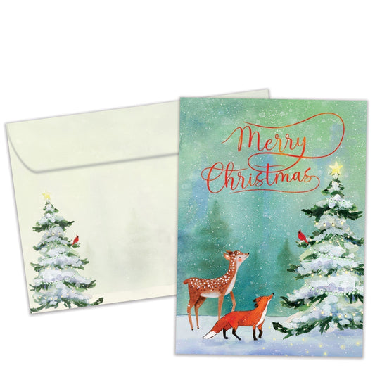 Christmas Card and Envelope