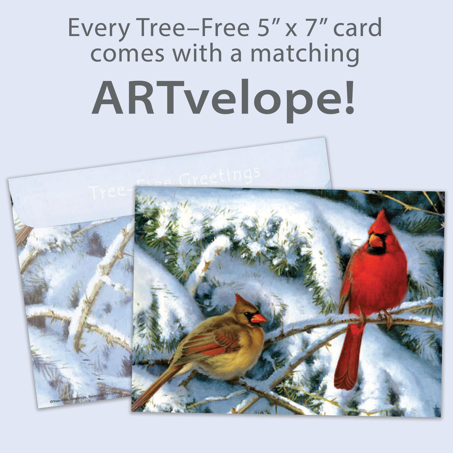 Holiday Visit Christmas Card