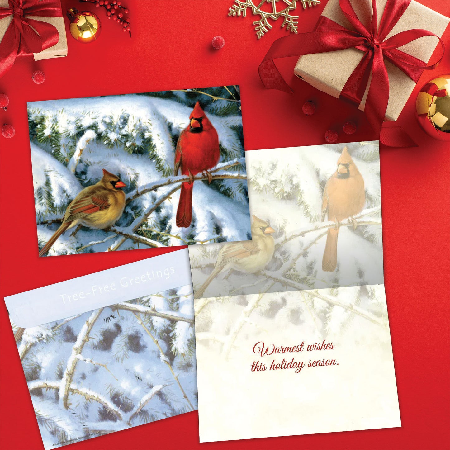 Holiday Visit Christmas Card