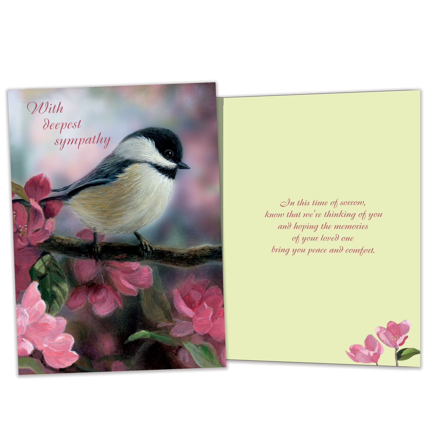 Peace And Comfort Sympathy Card