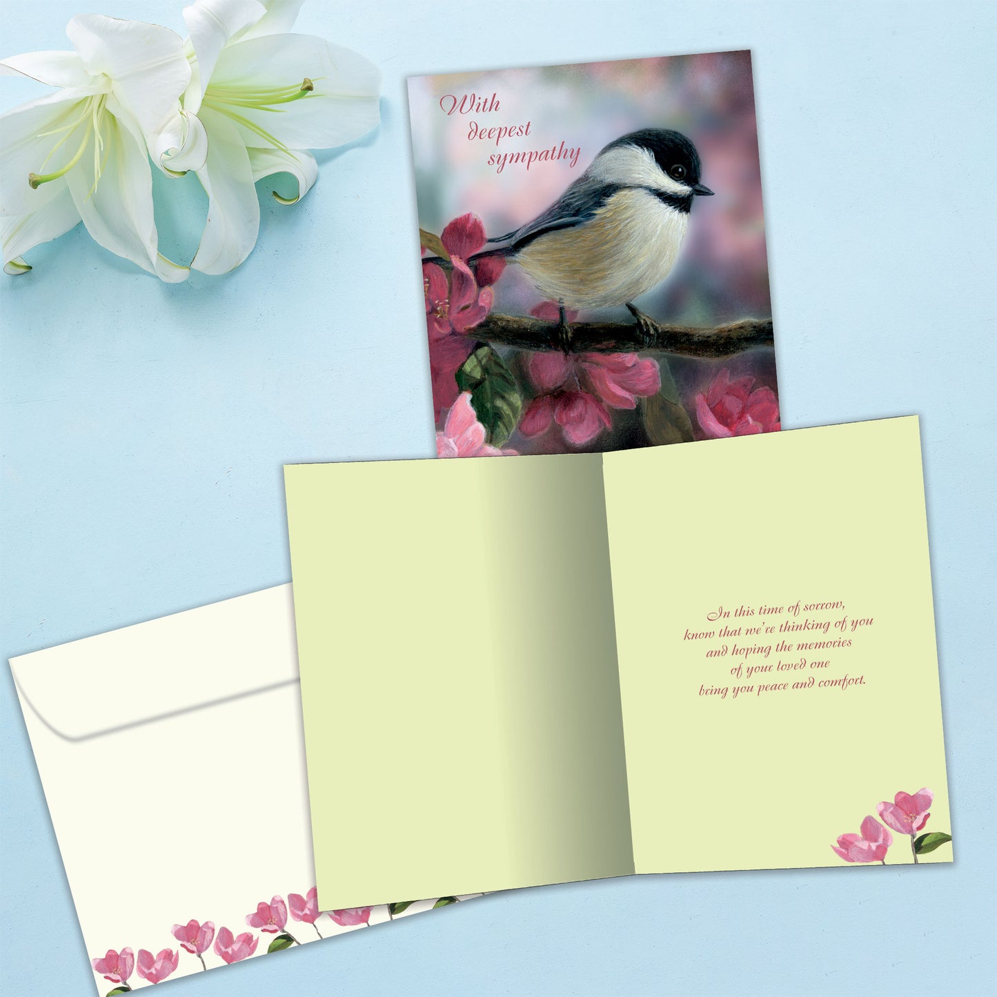 Peace And Comfort Sympathy Card
