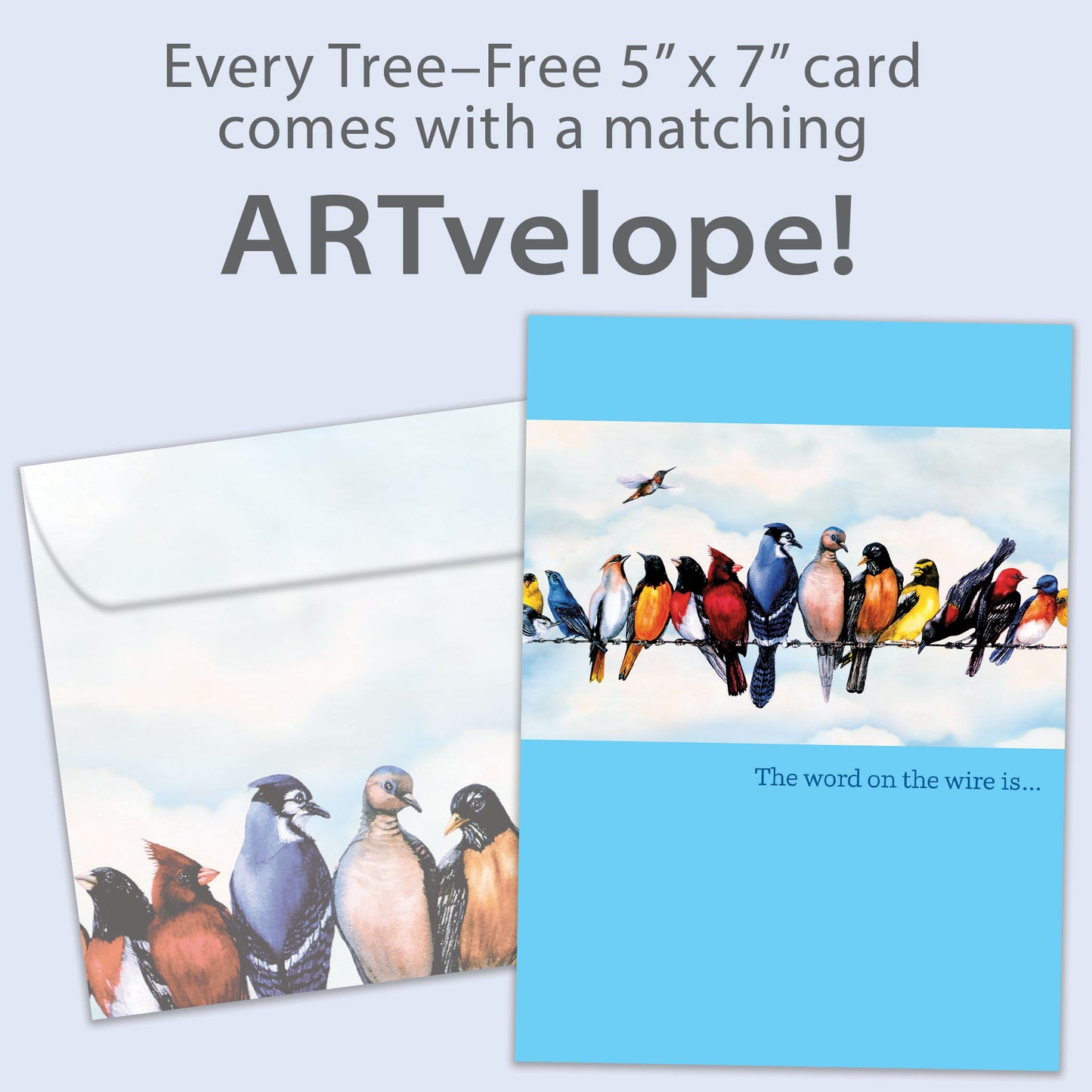 Word on the Wire Congratulations Card