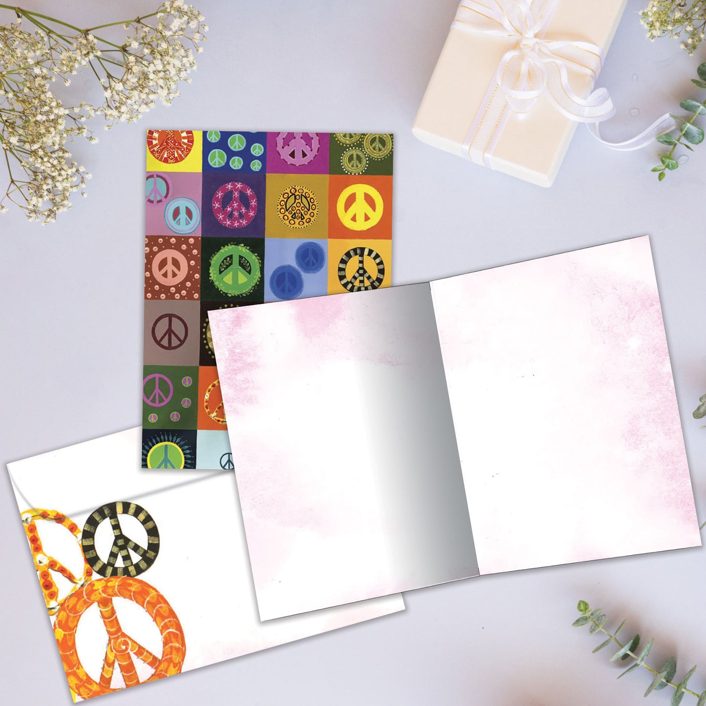 Peace is Everywhere All Occasion Card