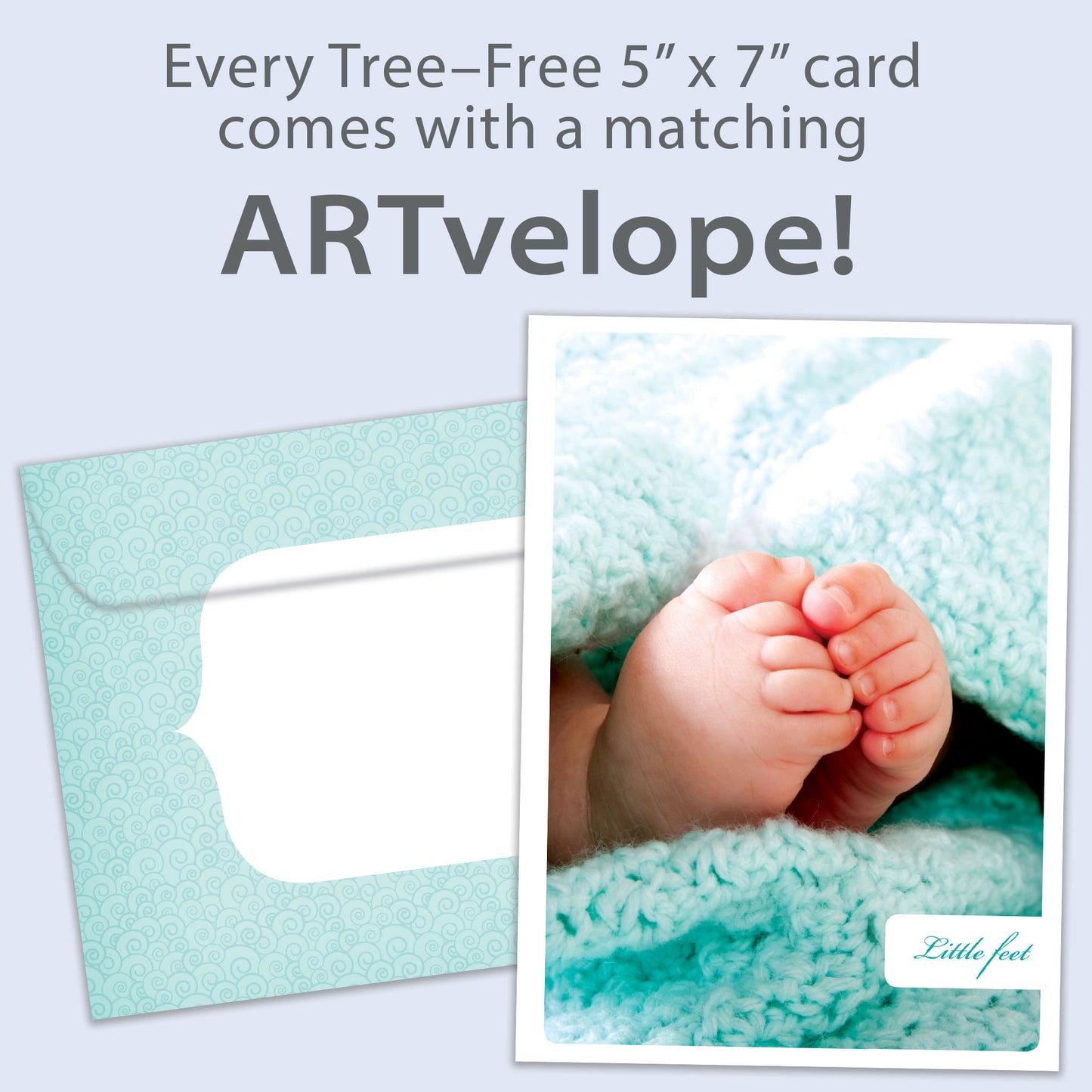 Big Feat New Baby Card