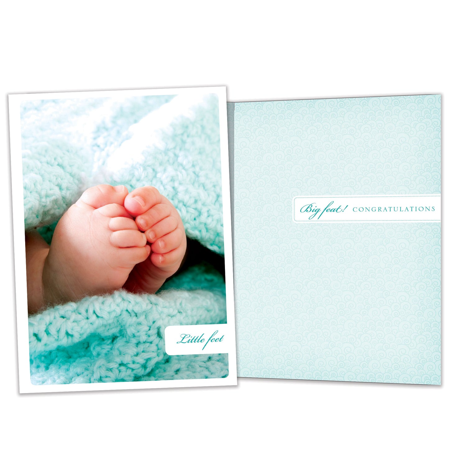 Big Feat New Baby Card