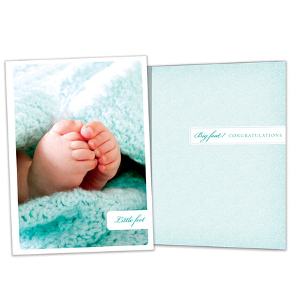 Big Feat New Baby Card