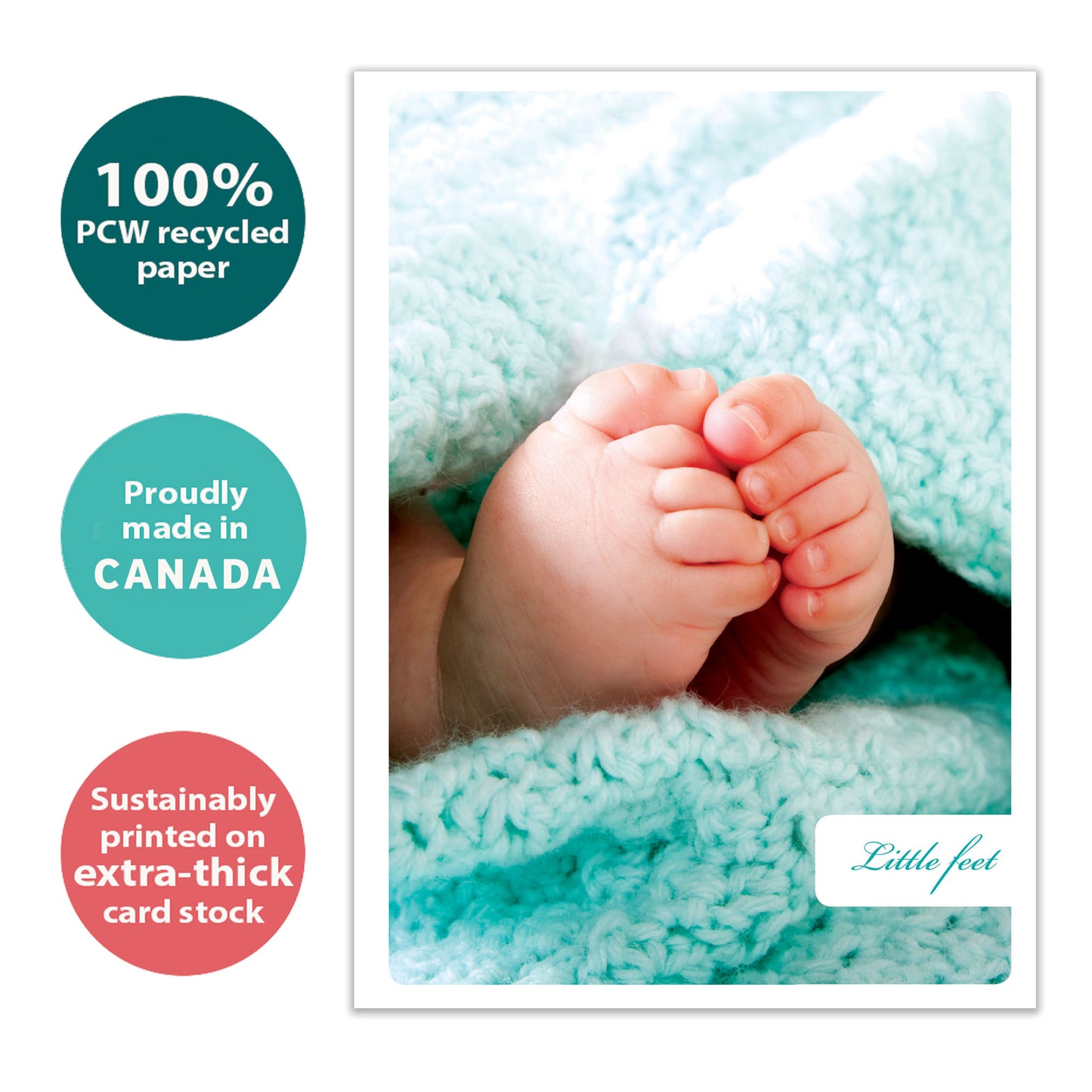 Big Feat New Baby Card
