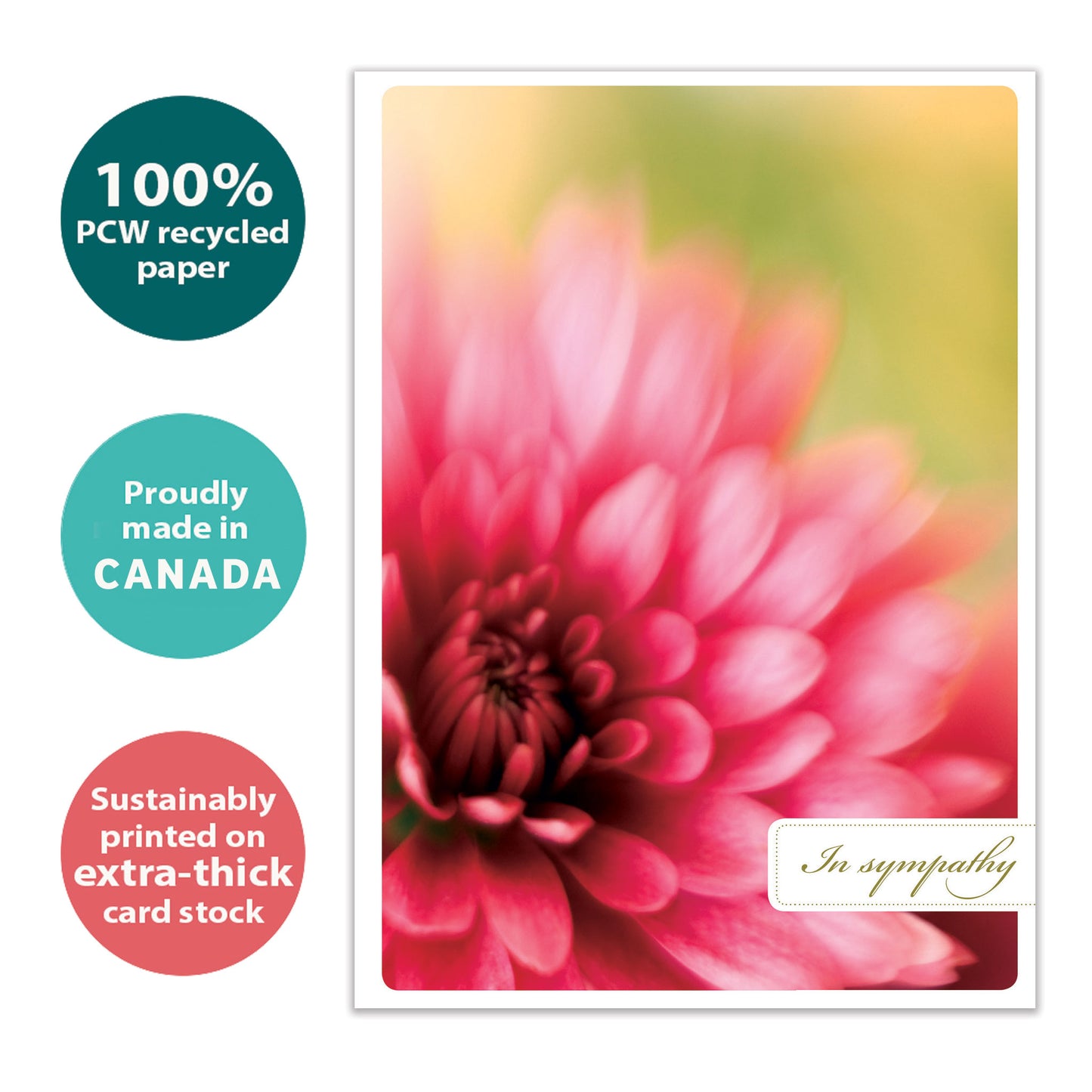 Comfort And Peace Sympathy Card