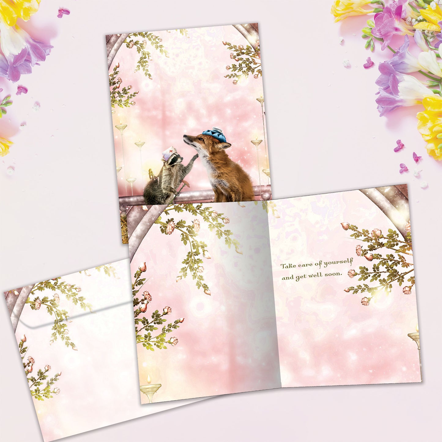 Healing Touch Get Well Card