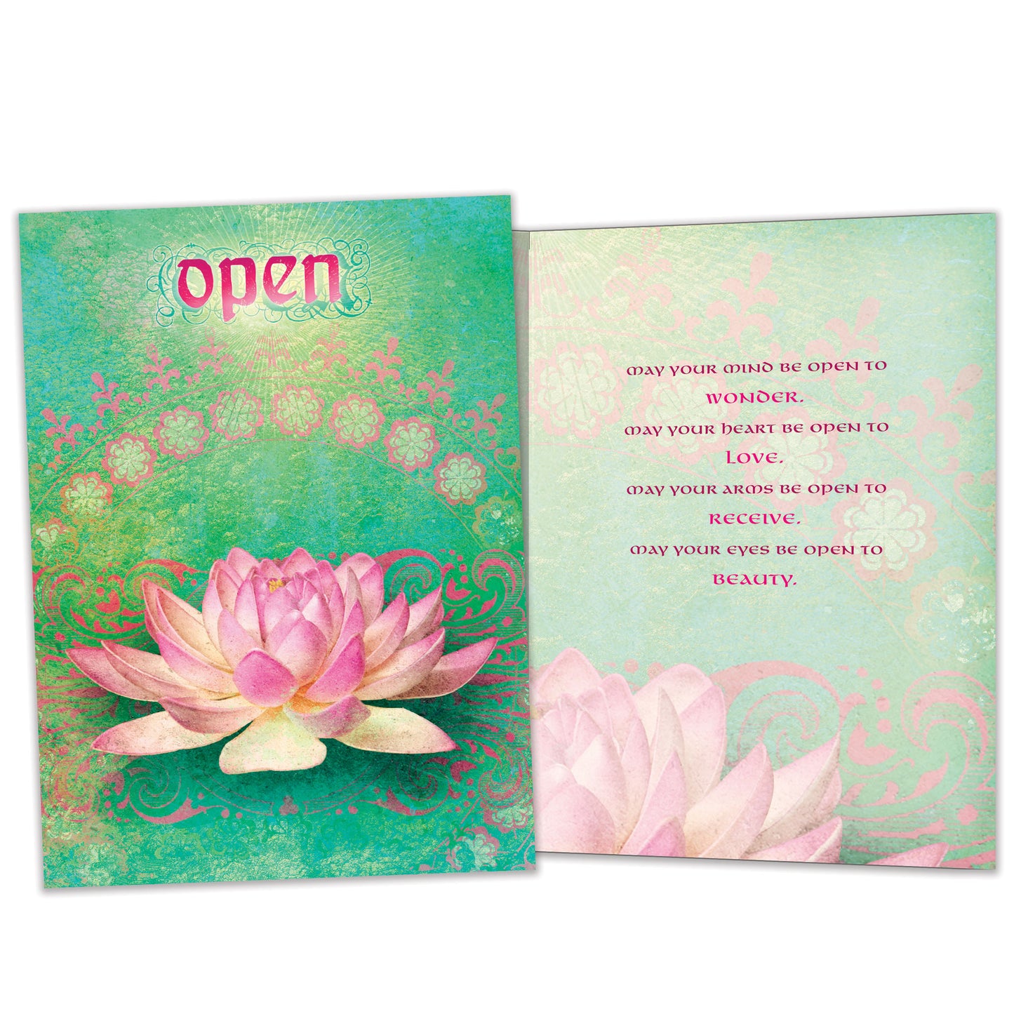 Open Encouragement Card