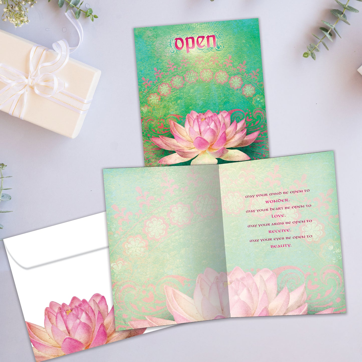 Open Encouragement Card