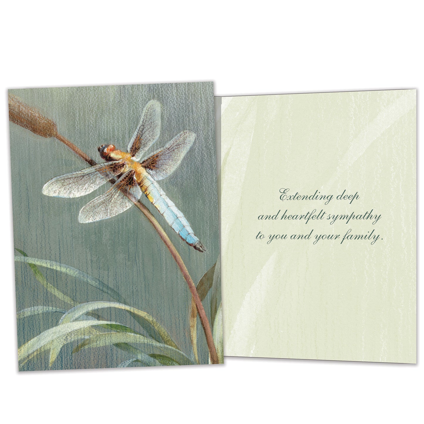 Dragonfly Sympathy Card