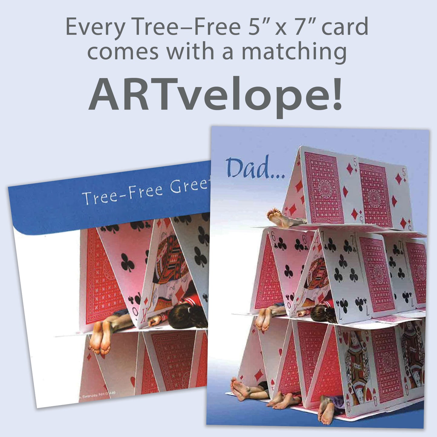 House of Cards Dad Father's Day Card