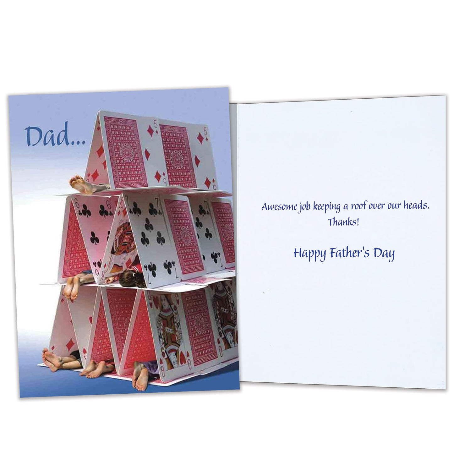 House of Cards Dad Father's Day Card