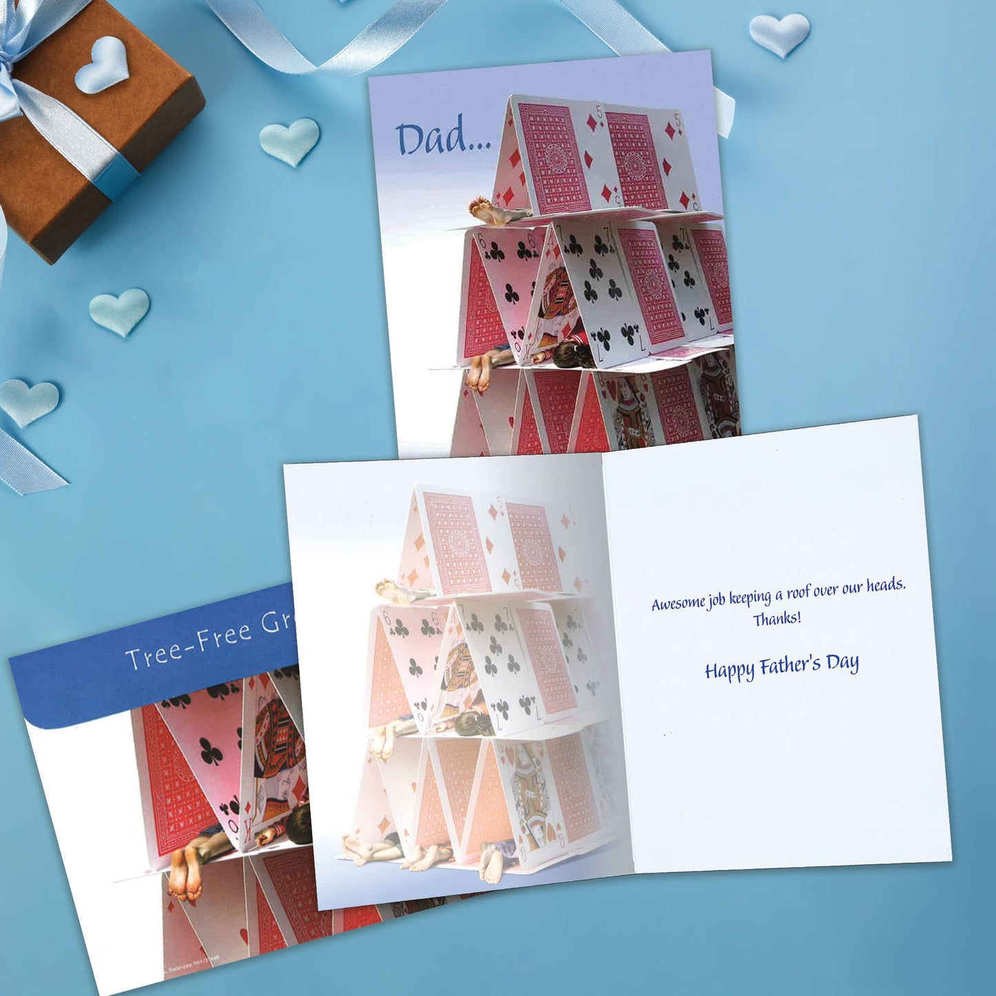 House of Cards Dad Father's Day Card