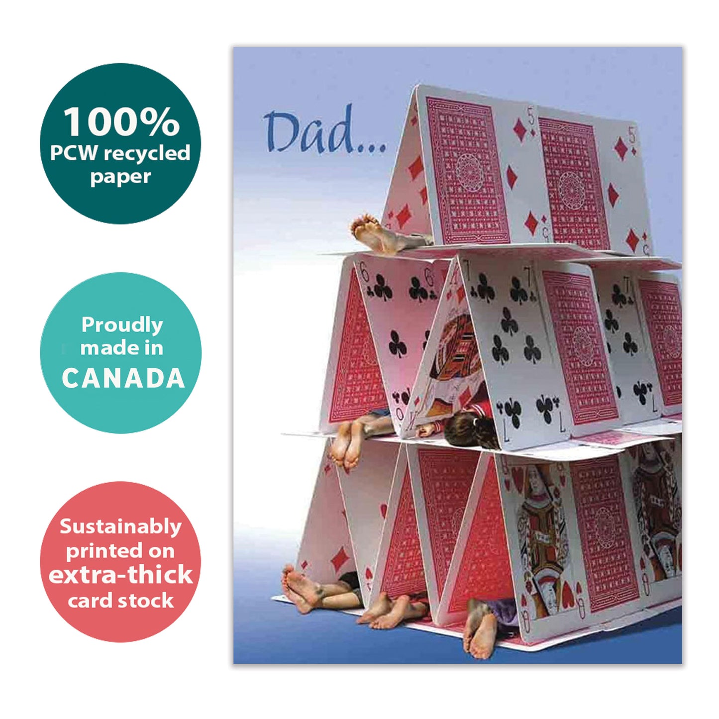 House of Cards Dad Father's Day Card