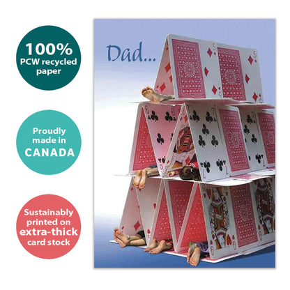 House of Cards Dad Father's Day Card