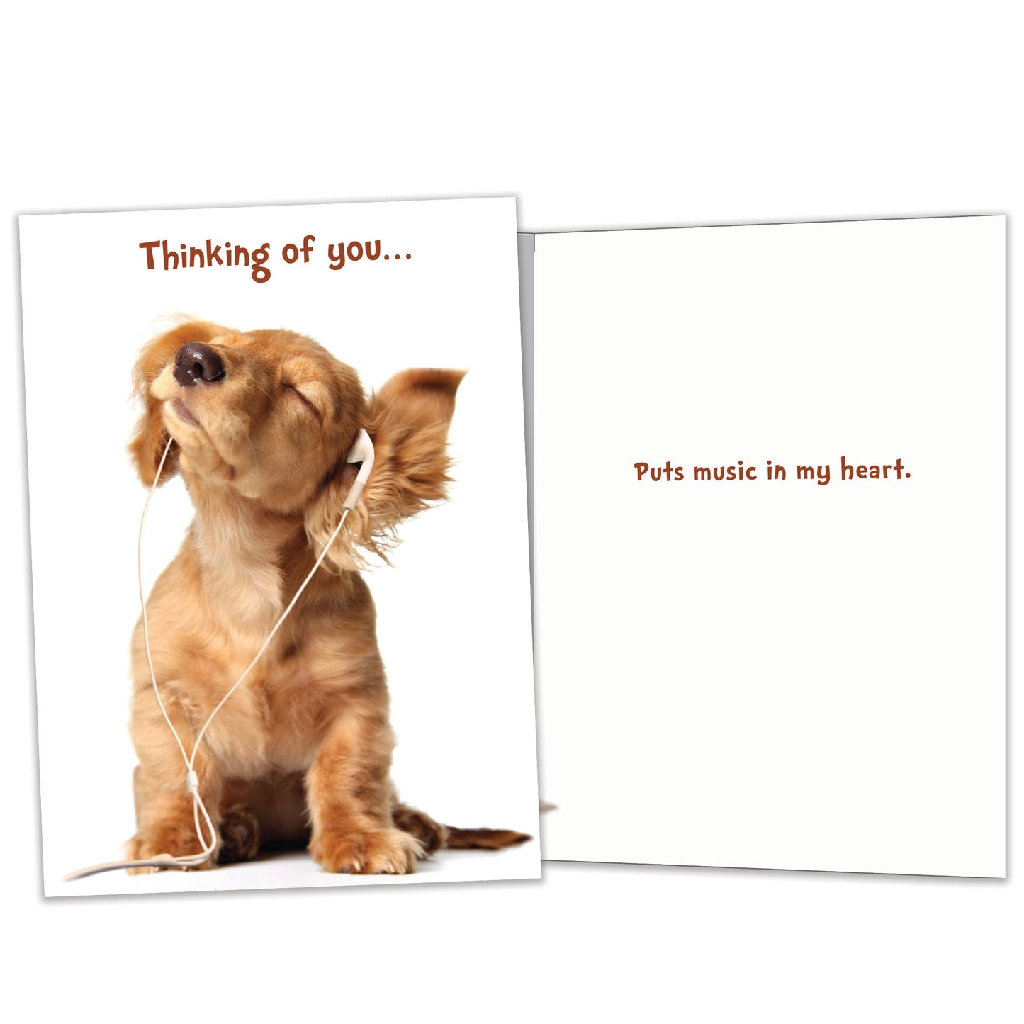 Music In My Heart Love Card