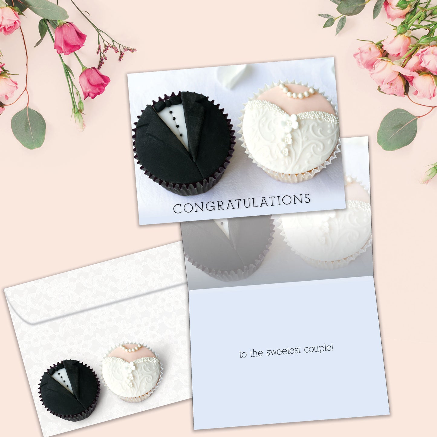 Sweetest Couple Wedding Card