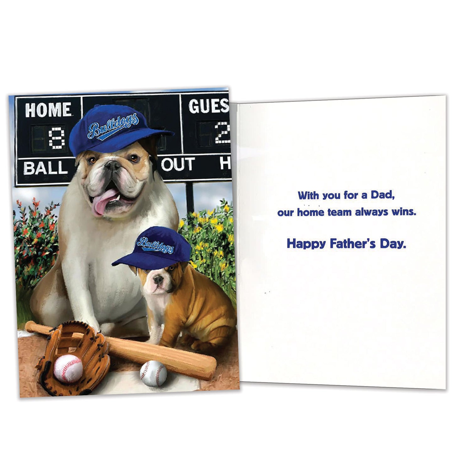 Play Ball Father's Day Card