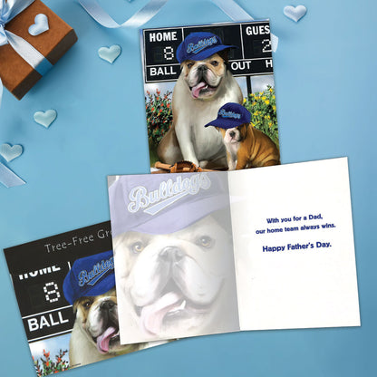 Play Ball Father's Day Card