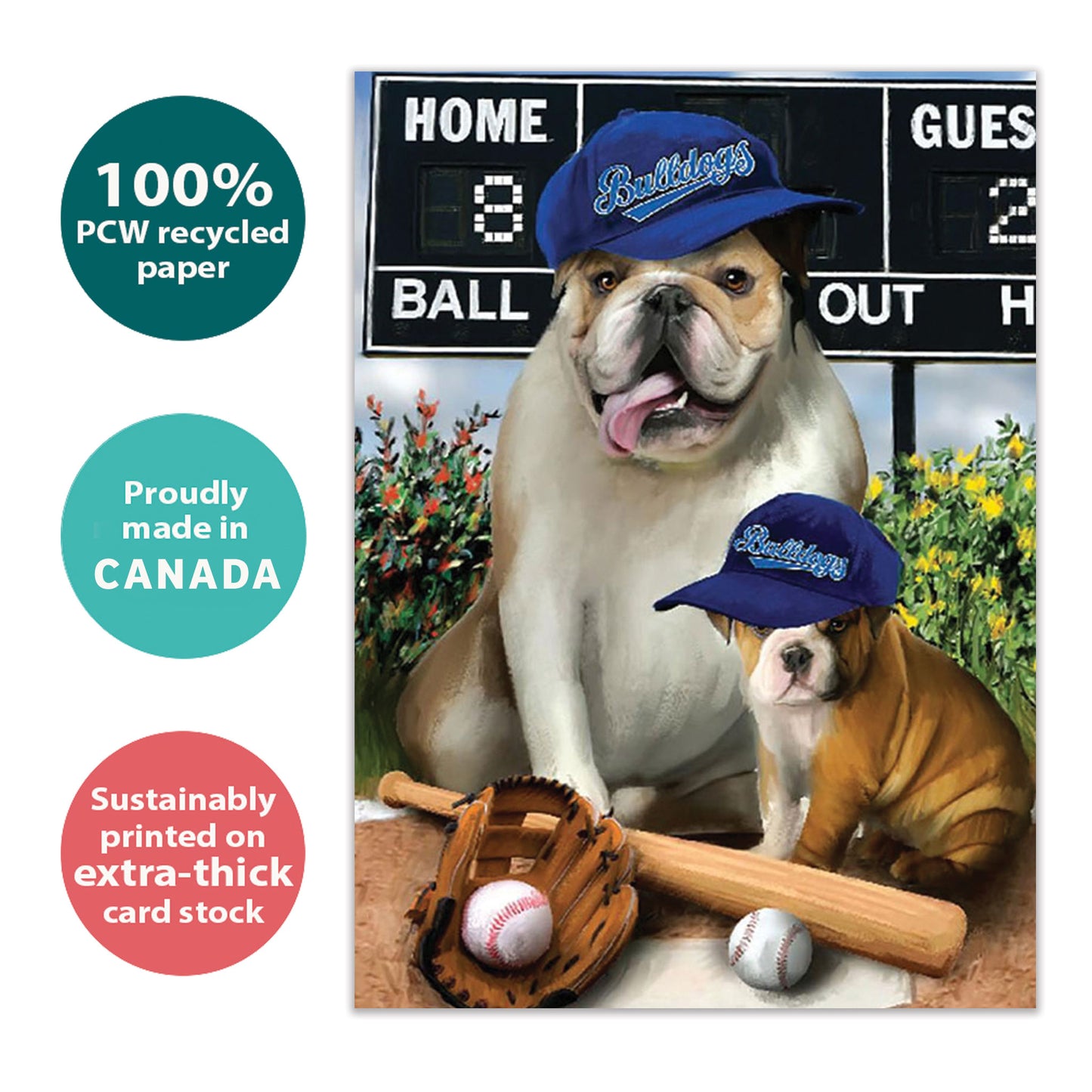 Play Ball Father's Day Card