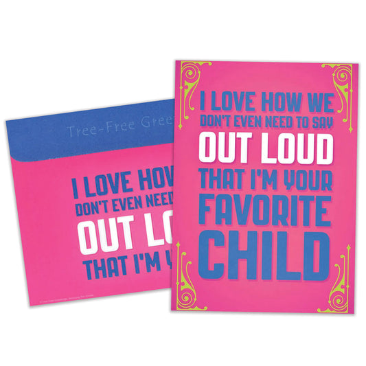 Favorite Child Mother’s Day Card