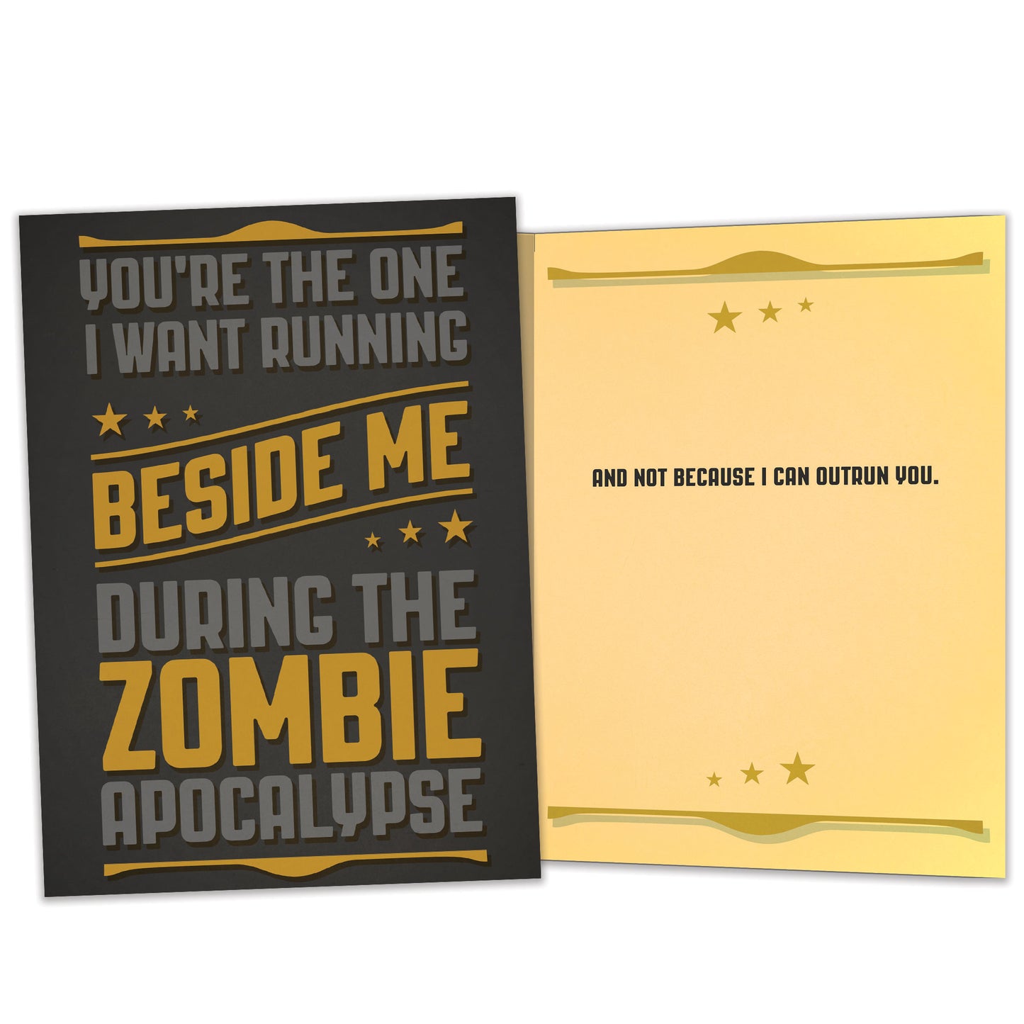 Zombie Apocalypse Friendship Card