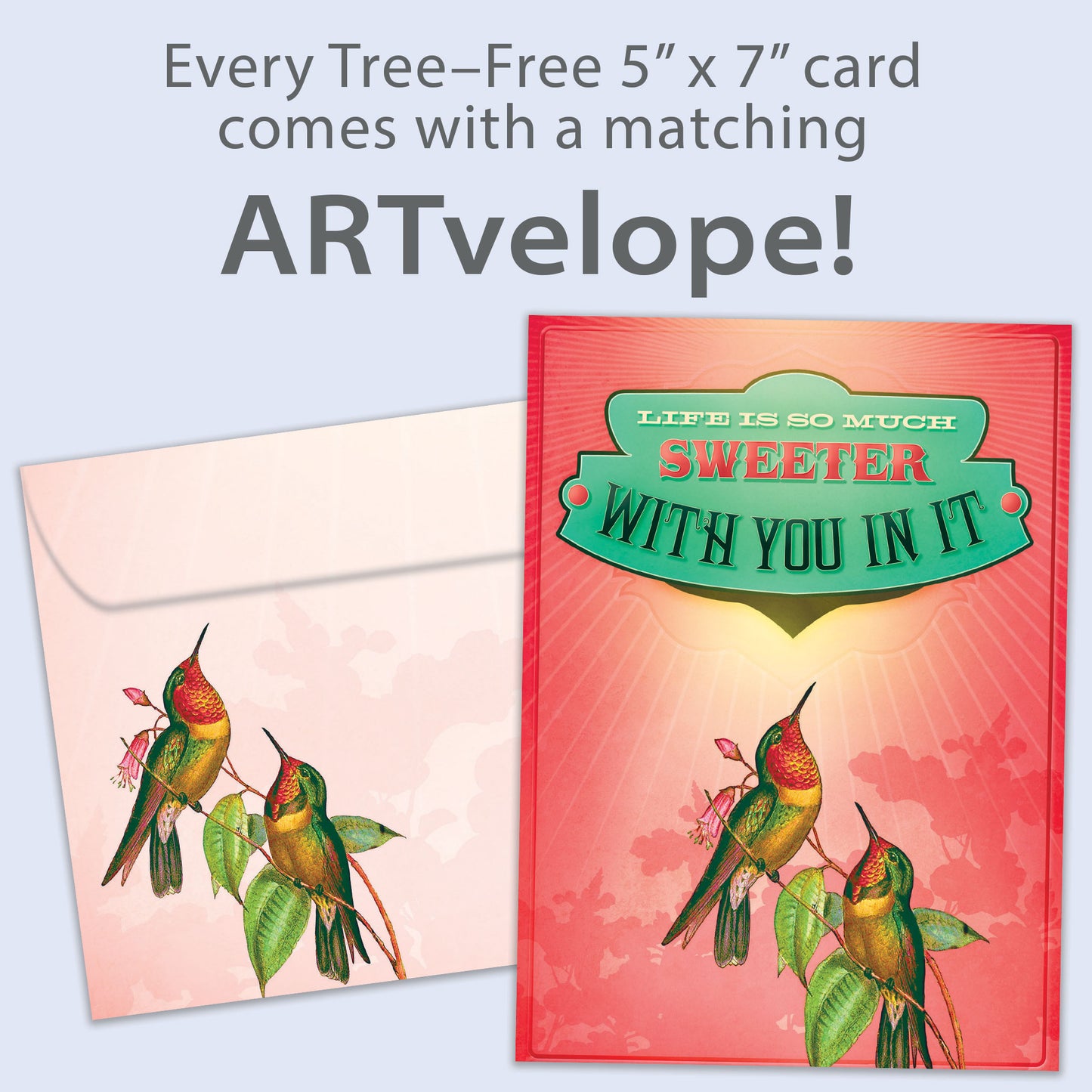 Life Is Sweeter Love Card