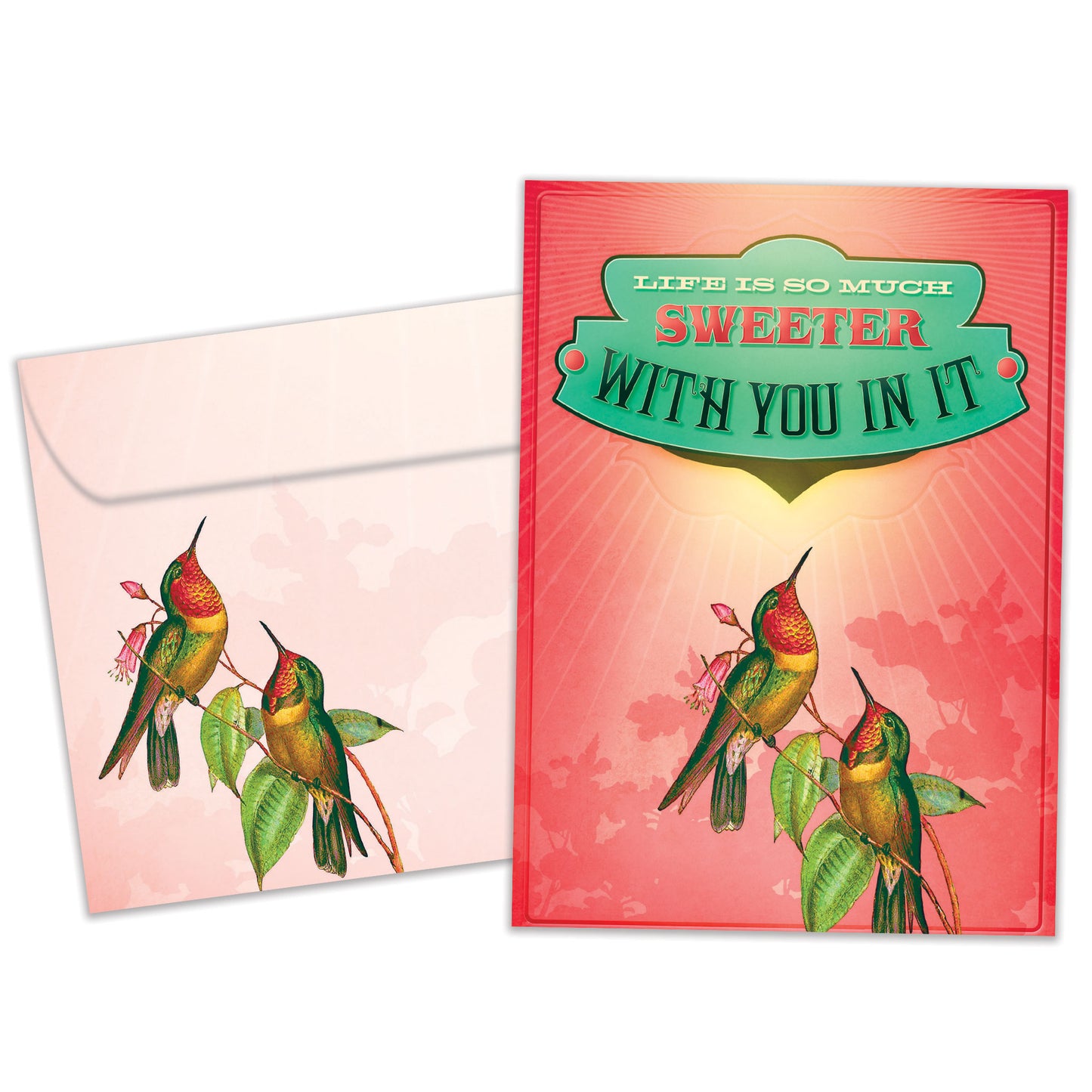 Life Is Sweeter Love Card