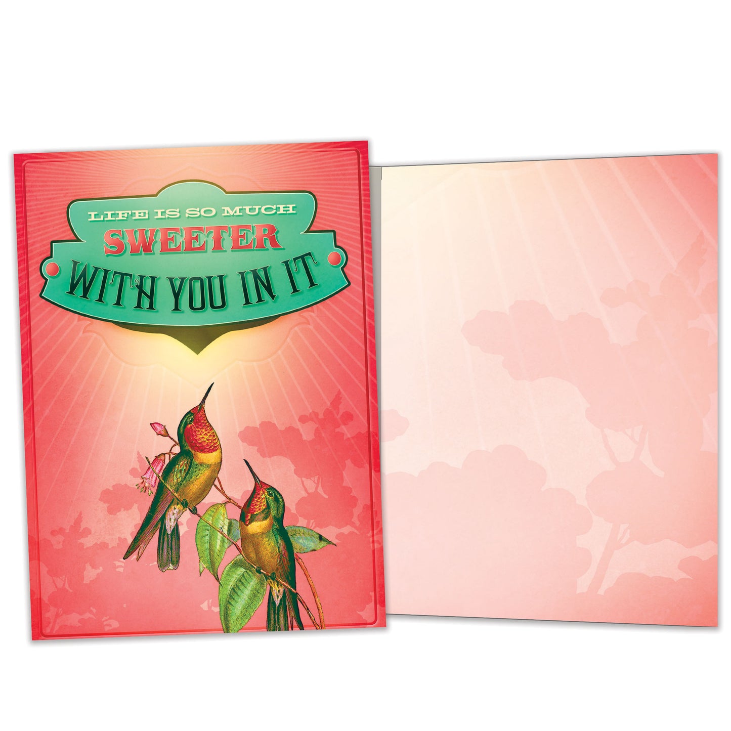 Life Is Sweeter Love Card
