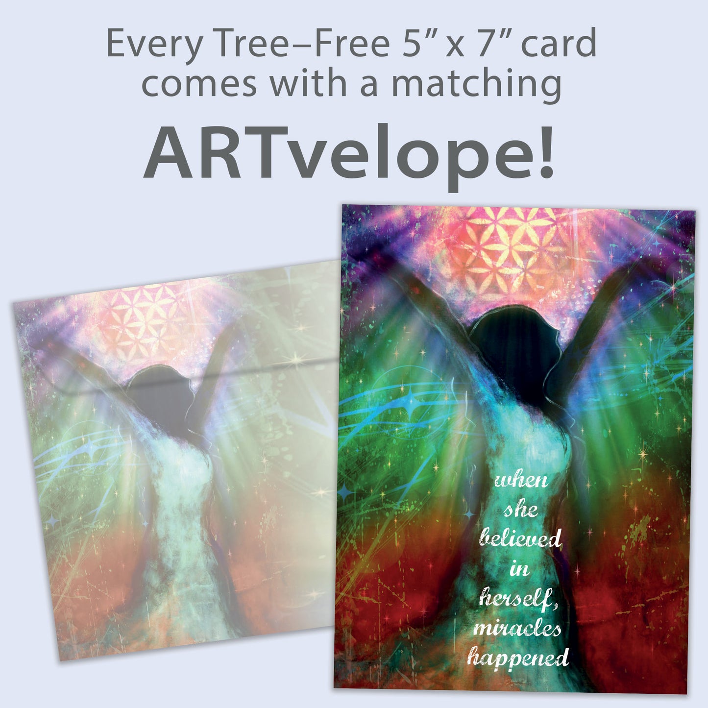 Miracles Happen Encouragement Card