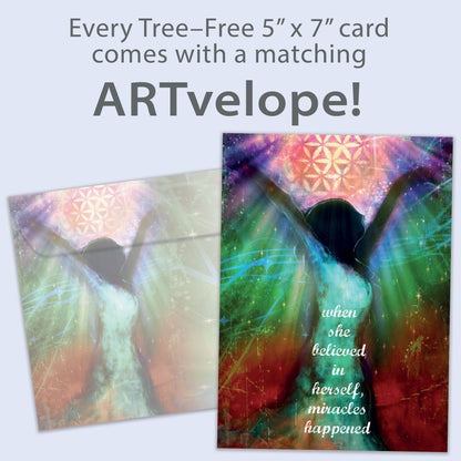 Miracles Happen Encouragement Card